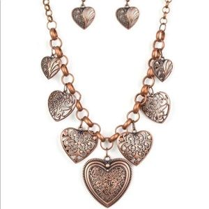 Vintage Hearts Necklace